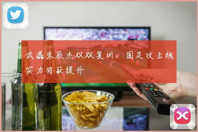 武磊朱辰杰双双复训,国足攻击线实力将获提升